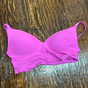 VICTORIAS SECRET PINK bra | Size L | worn once | hot pink